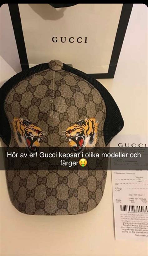 gucci kepsar dam.